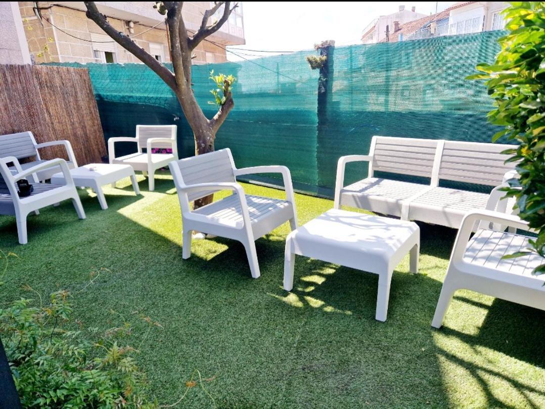 Apartamento Casa Tambo, Campelo Pontevedra Exteriör bild